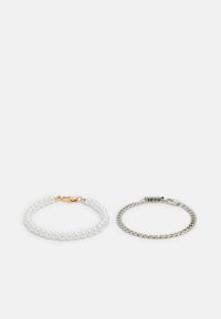 Icon Brand BRACELET COMBO 2 PACK - Rokassprādze - silver-coloured/off-white