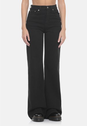 AMBER - Jeans a zampa - nero