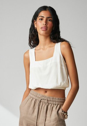 Next SUMMER SQUARE NECK  - Blouse - white