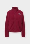 CRAGMONT SNAP FRONT JACKET - Яке от полар - burgundy crush
