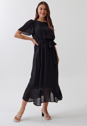 TUSSAH CEILIA MIDI - Day dress - black