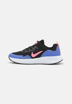 WEARALLDAY UNISEX - Zapatillas - black/sunset pulse/sapphire