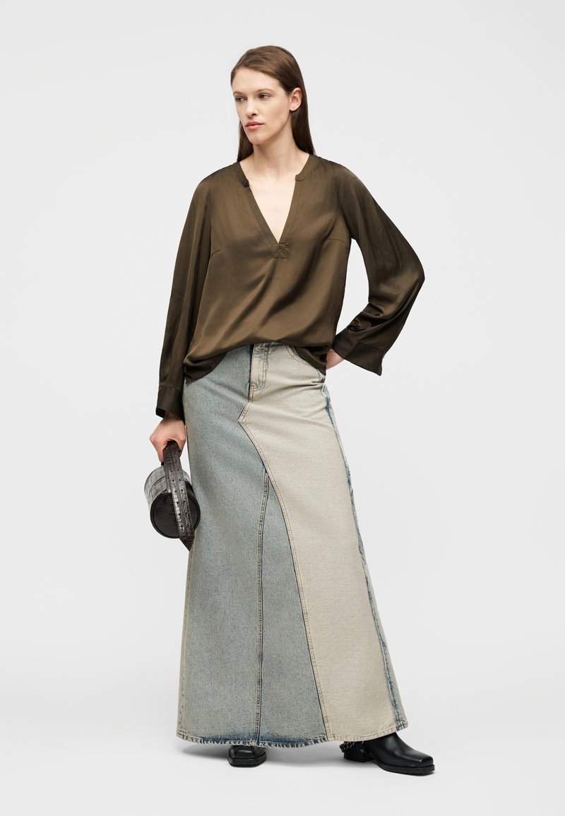 Tunique ZADIG & VOLTAIRE Tango - Gris - Taille S (36fr) - 100% Laine - Très Bon état