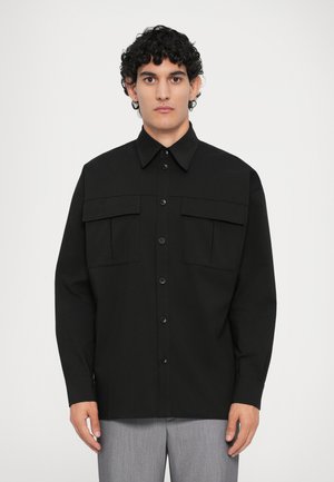 DOUBLE POCKET SHIRT - Marškiniai - black