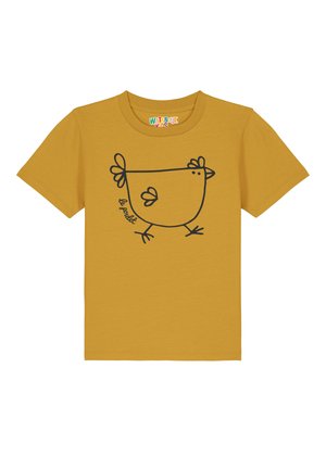 LE POULET DAS HUHN - T-shirt print - ochre