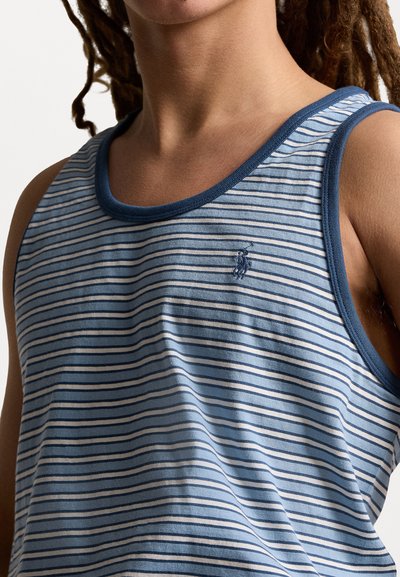 Polo Ralph Lauren STRIPED JERSEY TANK - Topper - vessel blue multi