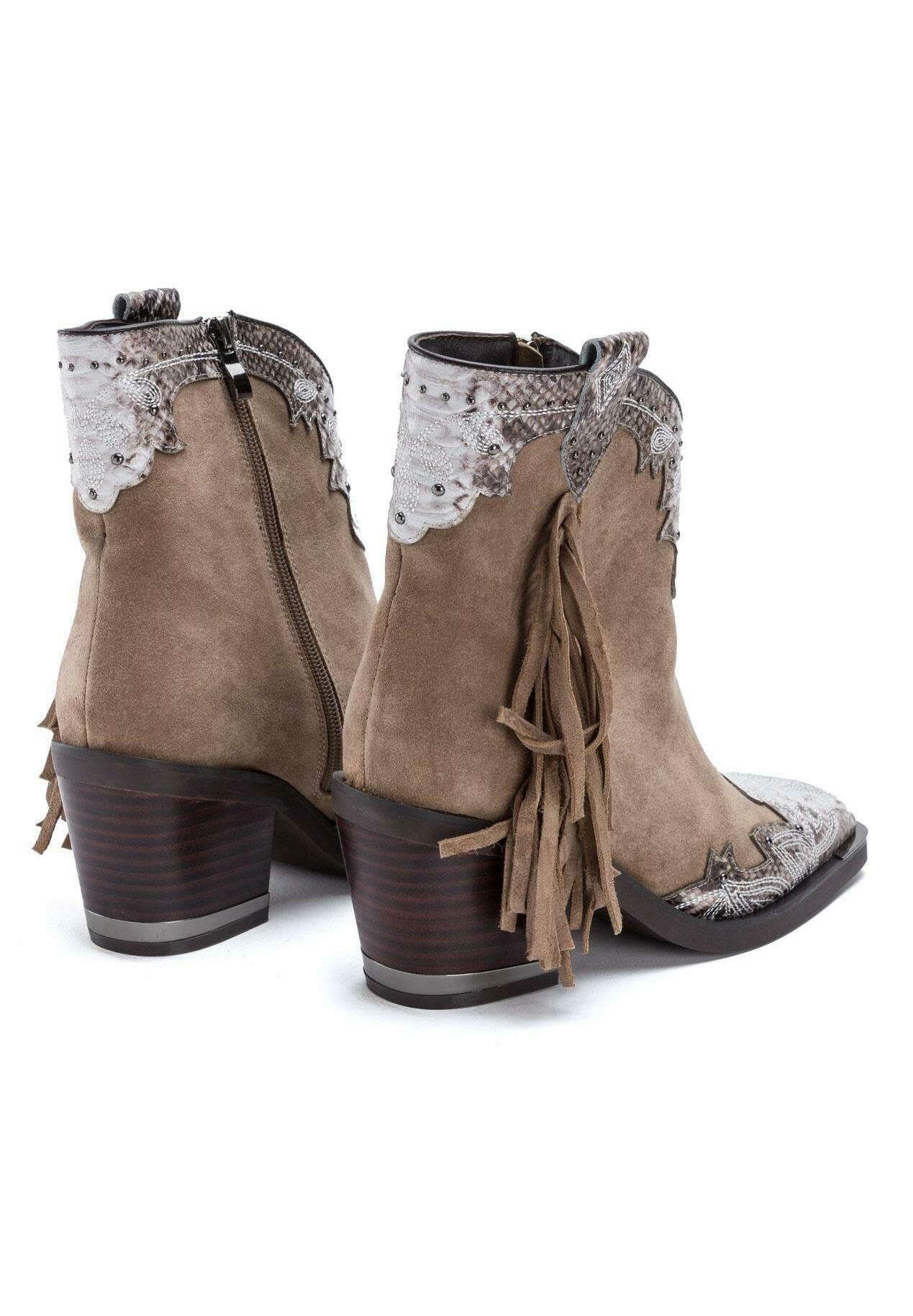 Alma en Pena SAKURA - Botines camperos - vison/marrón oscuro - Zalando.es
