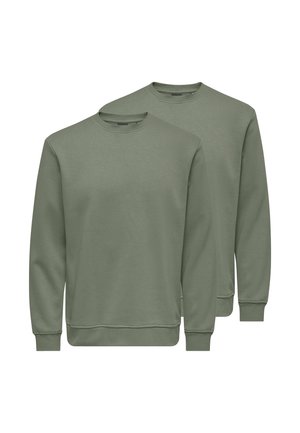 2 PACK - Sweatshirt - castor gray