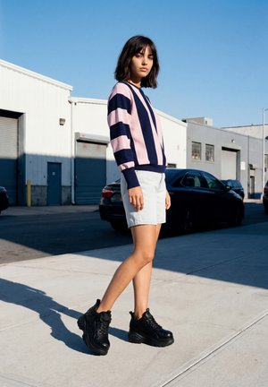 Buffalo, CHAI - Sneakers alte - black croco