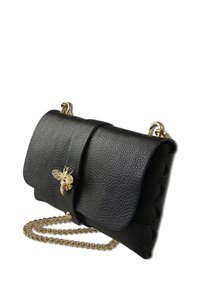 DrachenLeder Clutch - schwarz