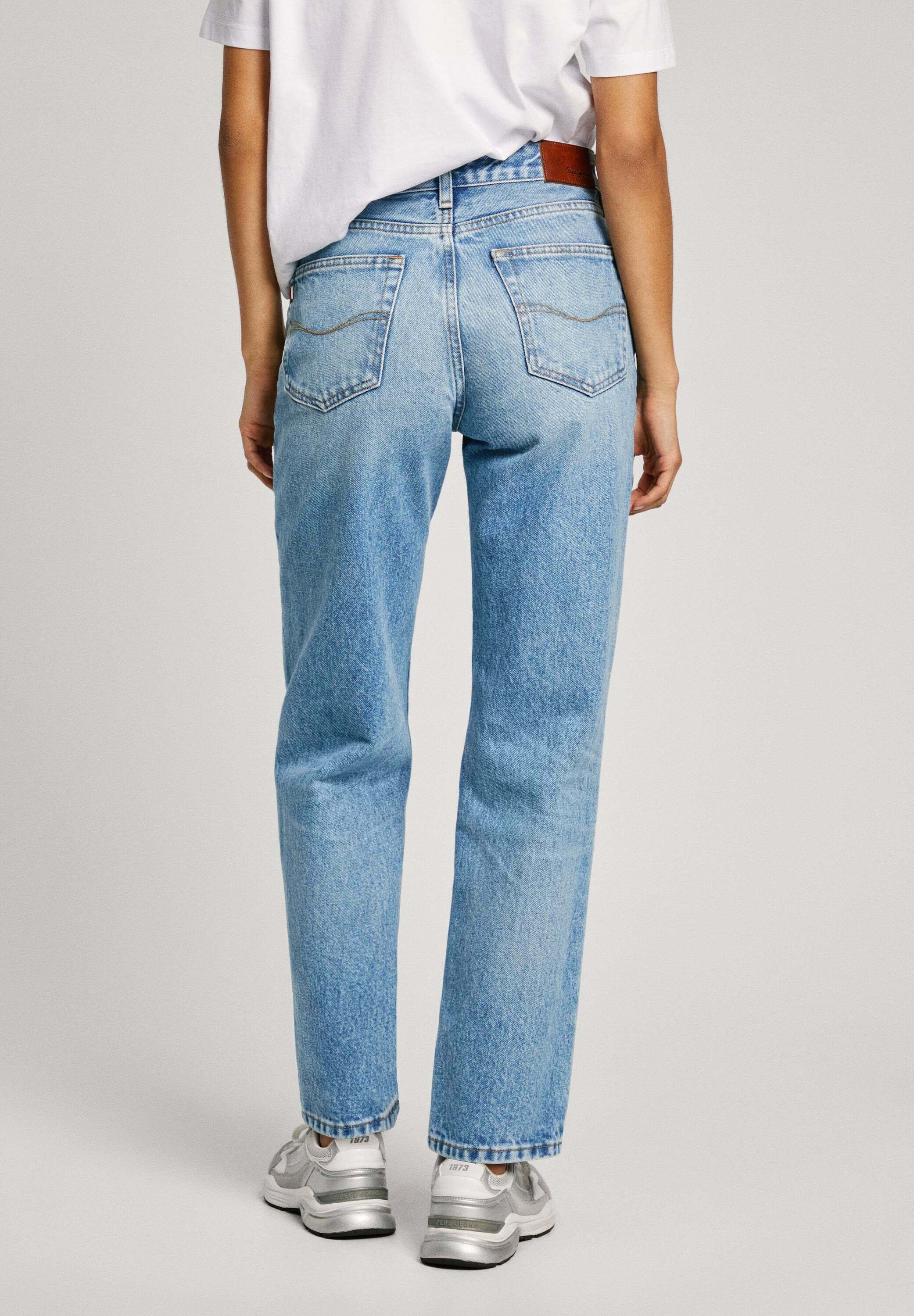 Pepe Jeans HW VINTAGE - Jeans Straight Leg - denim/blue denim