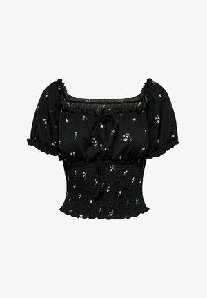 ONLY, TOP ONLHILLARY TOP - Blouse - black