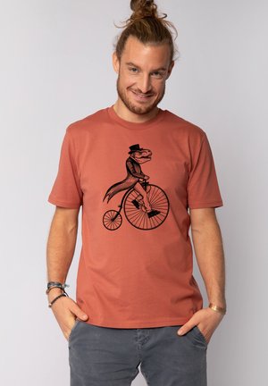 T-shirt print - heritage brown