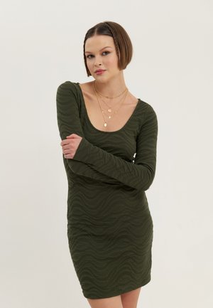 Vestido de punto - green