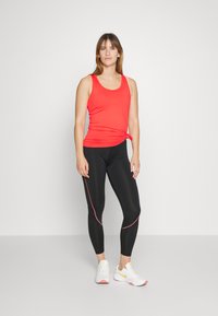 ONLY Play ONPGILL DETAIL TRAIN TIGHTS - Legíny - kalhoty  - black