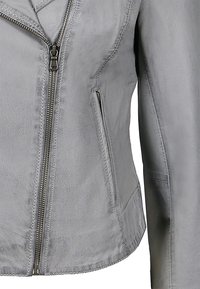 Freaky Nation RUNA - Giacca di pelle - ash grey