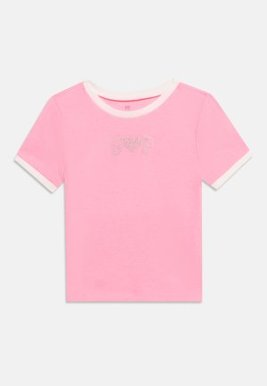 GAP, LOGO TEE - Μπλουζάκι με στάμπα - neon impulsive pink