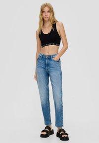 QS ANKLE REGULAR FIT HIGH RISE - Jeansy Zwężane