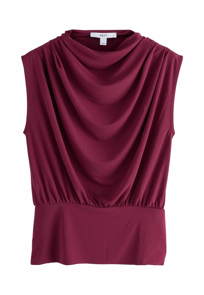 Next COWL - Blouse - berry red/red - Zalando