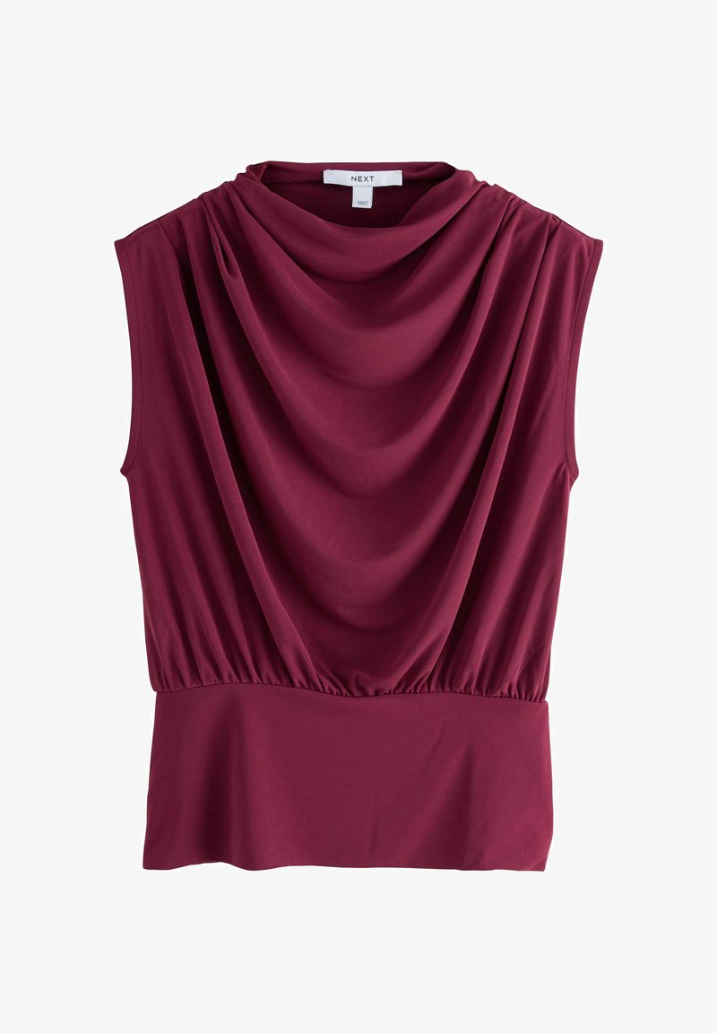 Red 4878 Next COWL - Blouse - berry red/red - Zalando