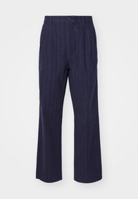 Unselected, field navy blazer