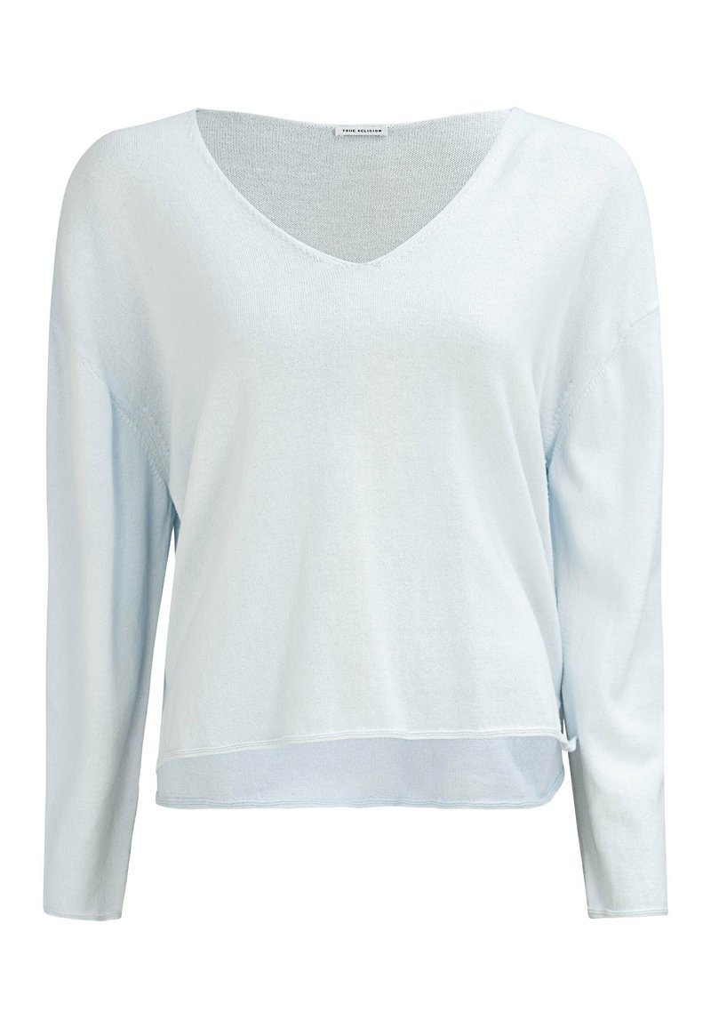 True Religion Trui lichtblauw