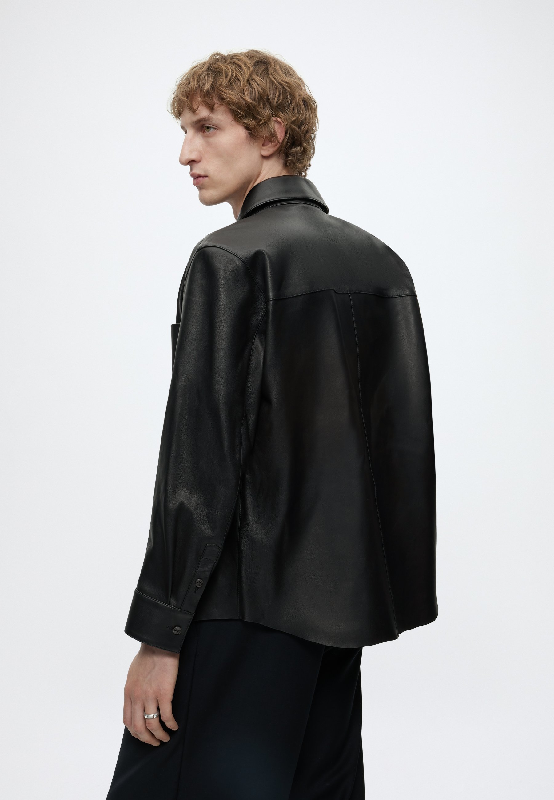 Schott Leather jacket - black - Zalando