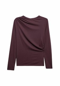 Hedda longsleeve top - Pitkähihainen paita - wine red