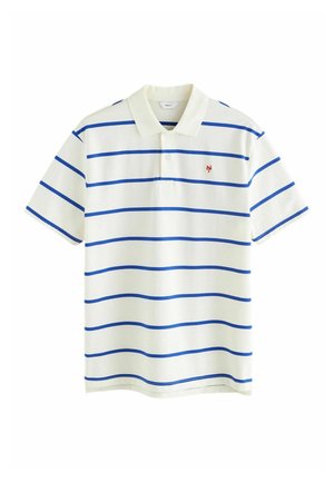 Next, REGULAR FIT - HORIZONTAL STRIPED POLO SHIRT  . - Poloshirts - white