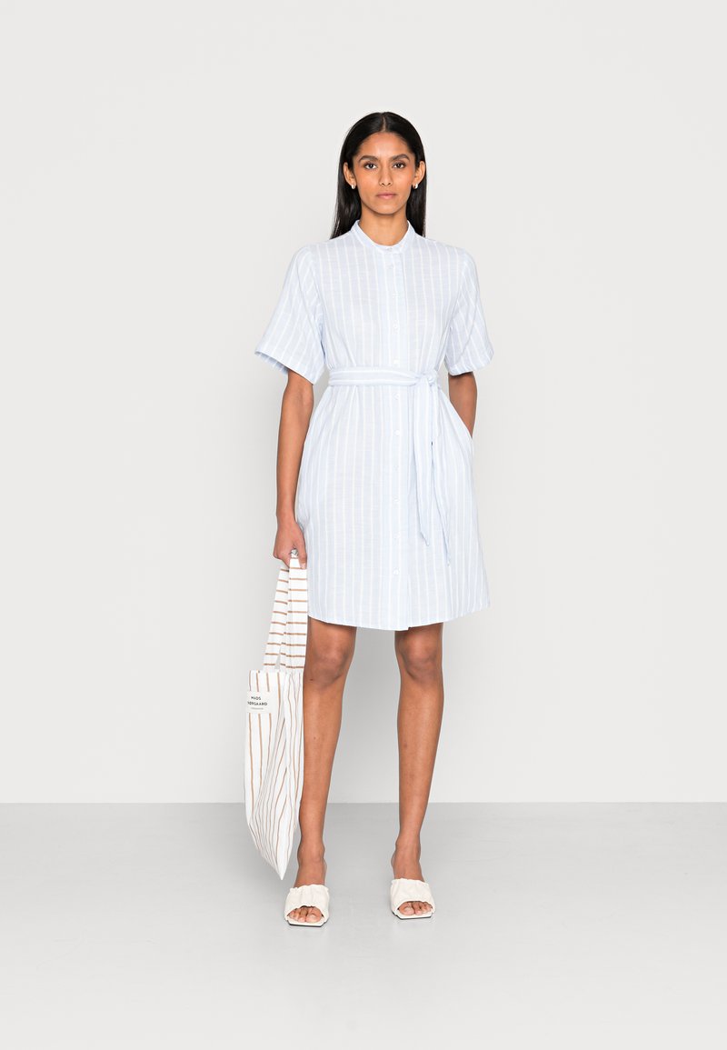 Damen Kleider | Selected Femme SLFHELINA SHORT DRESS Freizeitkleid brunnera blue/hellblau - ON19121 Damen Kleider | Selected Femme SLFHELINA SHORT DRESS Freizeitkleid brunnera blue/hellblau - ON19121