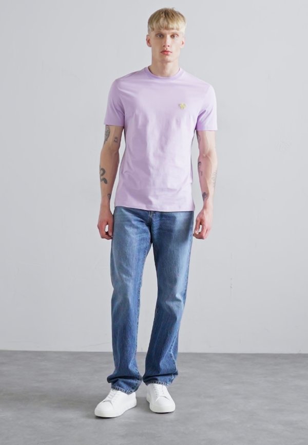 COMPACT MEDUSA POP EMBROIDERY - Basic T-shirt - pastel violet2