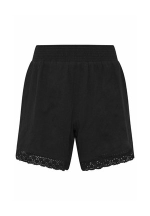 Yours Clothing, PLUS SIZE CASUAL SHORTS - Short - black