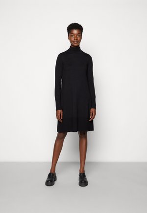 EASY ALLYEAR DRESS - Strikket kjole - black