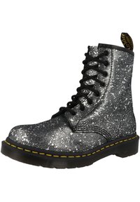 Dr. Martens Platform-nilkkurit - black metallic paint splatter
