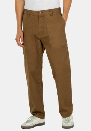 PARKER - Trousers - desert kaki bedford cord