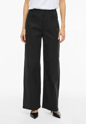 WIDE FIT  - Avar lõikega teksad - black beauty