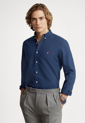 SLIM FIT OXFORD SHIRT - Marškiniai - cruise navy