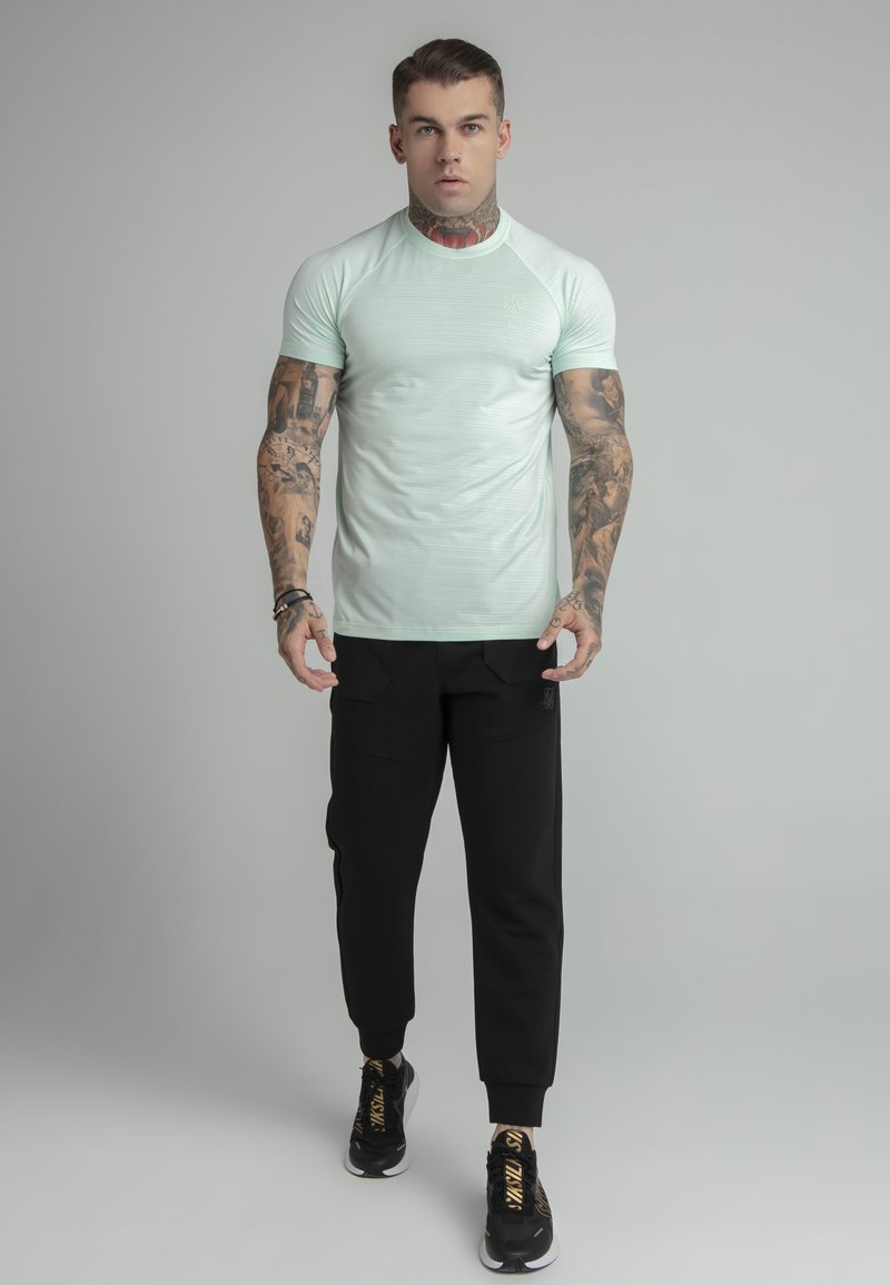 Herren T-Shirts basic | SIKSILK INJECT T-Shirt print mint - RV72120 Herren T-Shirts basic | SIKSILK INJECT T-Shirt print mint - RV72120