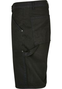 Urban Classics DOUBLE KNEE CARPENTER - Šortky - black