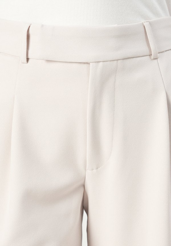 ONLRENAL PLEAT STRAIGHT PANT - Trousers - pumice stone2