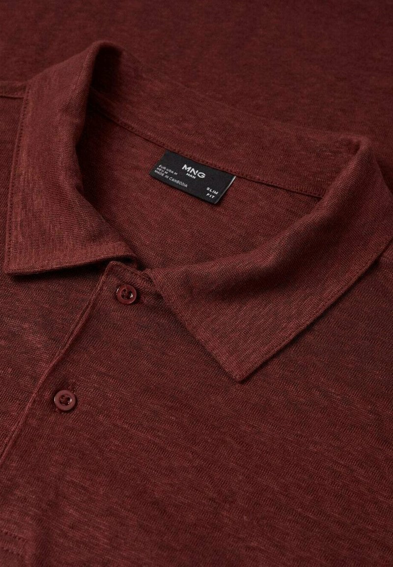Herren T-Shirts basic | Mango AMBERES Poloshirt wine/bordeaux - OO79548 Herren T-Shirts basic | Mango AMBERES Poloshirt wine/bordeaux - OO79548