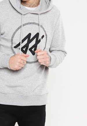 Hoodie - mottled light grey