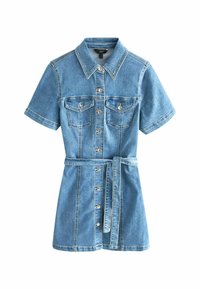 REGULAR FIT - Džinsa auduma kleita - mid blue