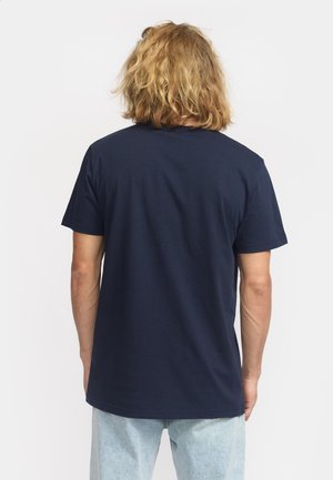 REVOLUTION APPLICATION - Basic T-shirt - navy