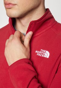 The North Face GLACIER 1/4 ZIP - Fleecepullover - garnet red