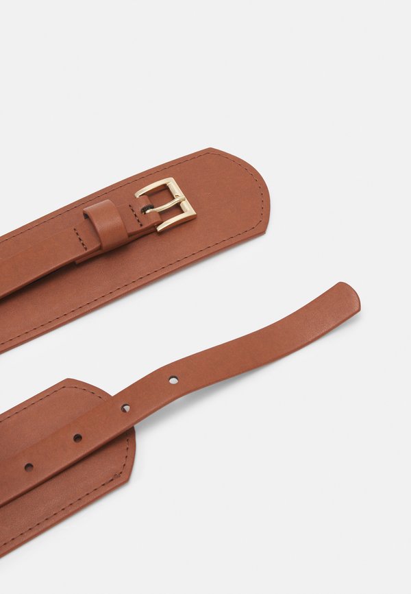 PCJUNNA WAIST BELT - Waist belt - cognac2