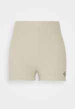 Calvin Klein Jeans HIGH RISE SLUB - Shorts - wheat fields/beige ...