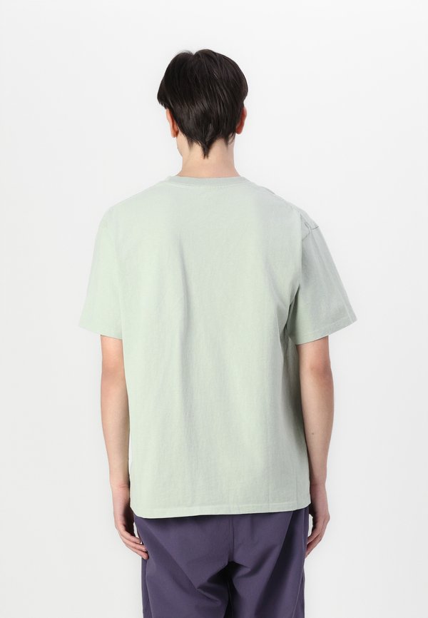 HERITAGE OVAL TEE UNISEX - Print T-shirt - mint haze3