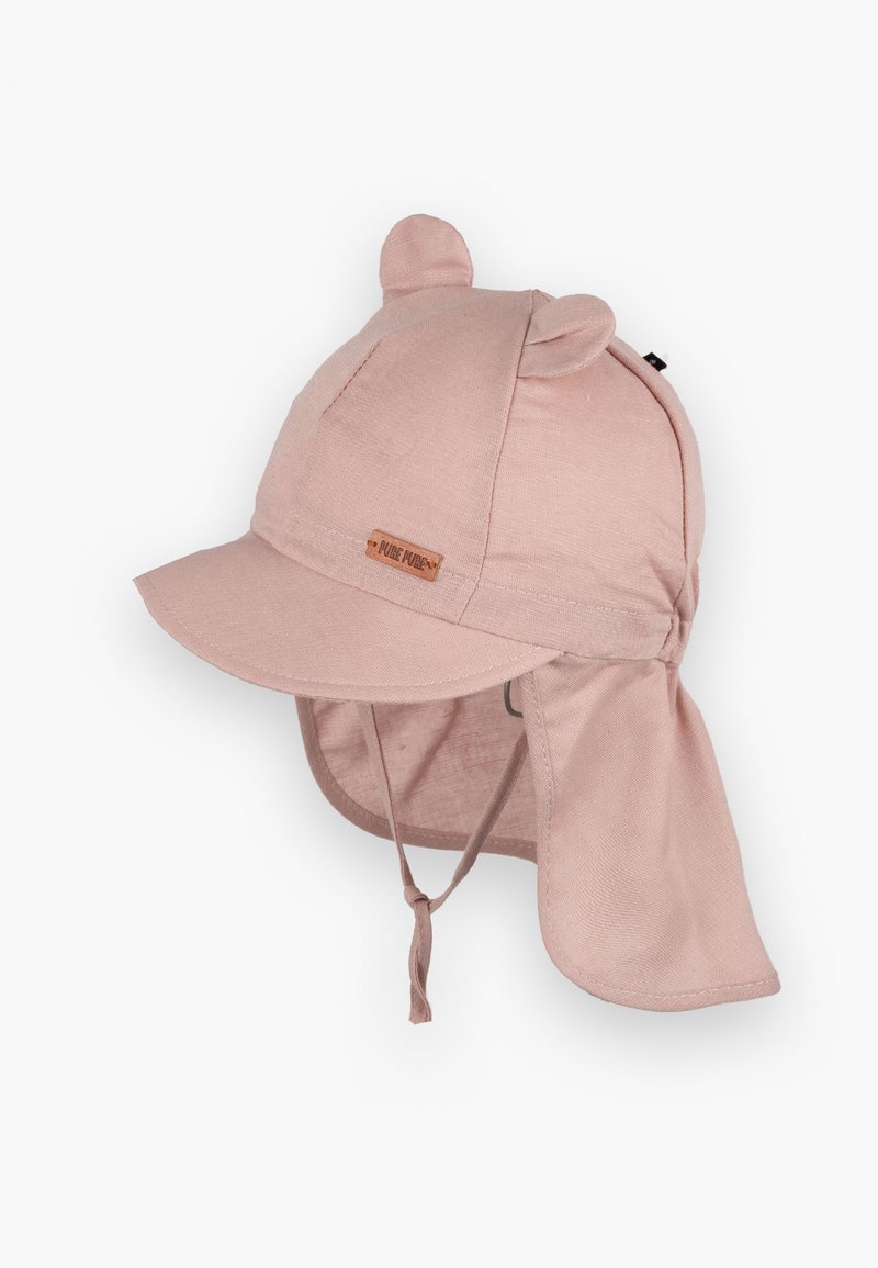 pure pure by BAUER - HAT WITH EARS UNISEX - Klobuk - light pink, Povečajte