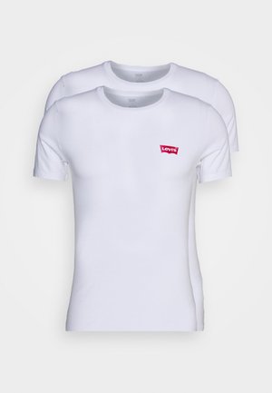 Levi's® 2 PACK - T-shirt basique - bright white